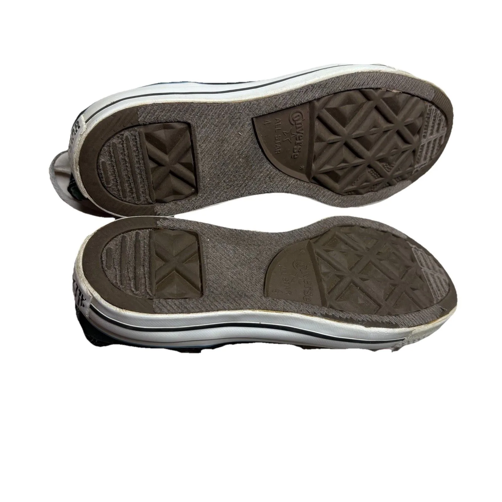 Converse Chuck Taylor All Star Sneakers High Top Double Tongue Blue Black Sz 6 - Image 6