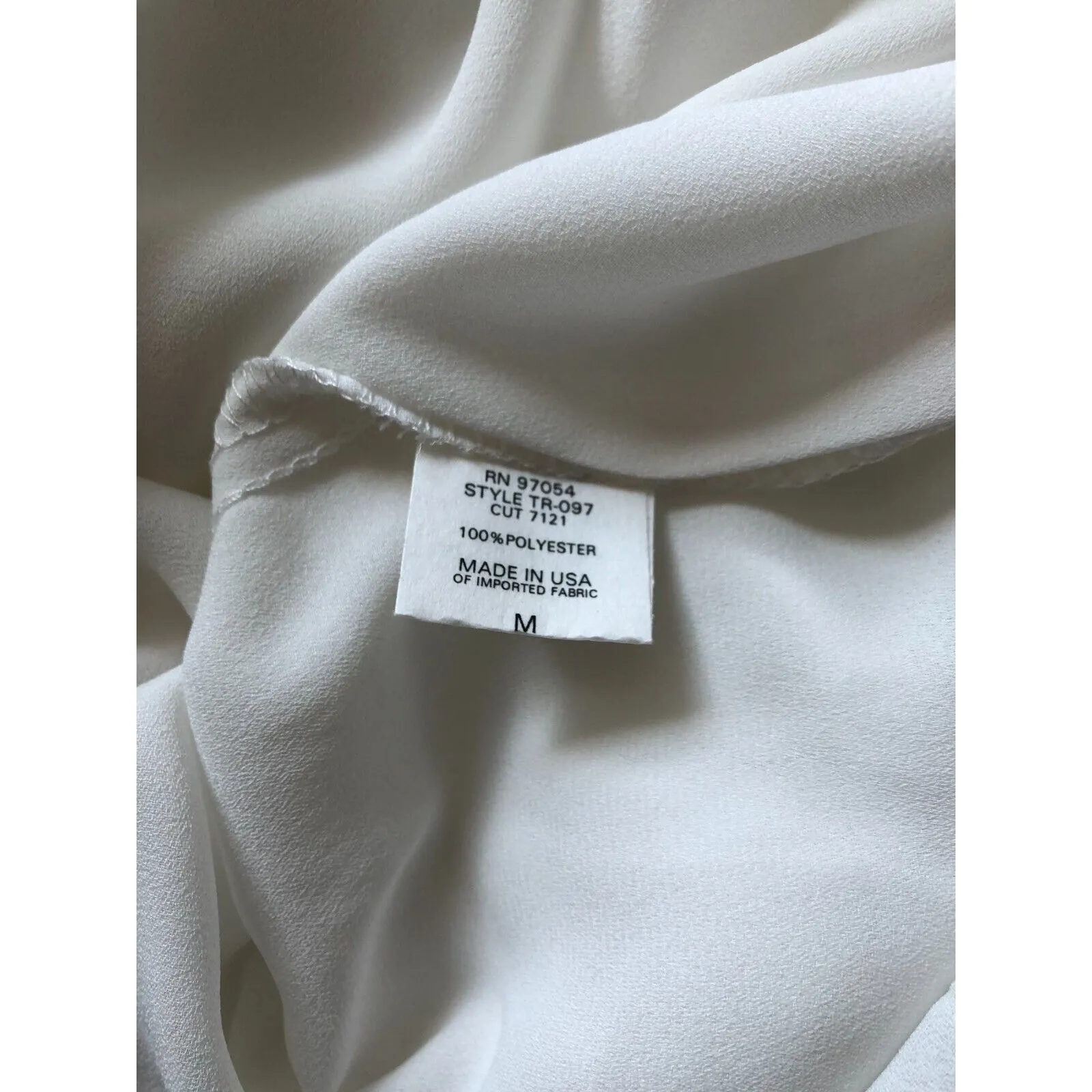 Three Eighty Two Womens Dress M Ivory Piper Long Sleeve Back Keyhole NWT - Image 5