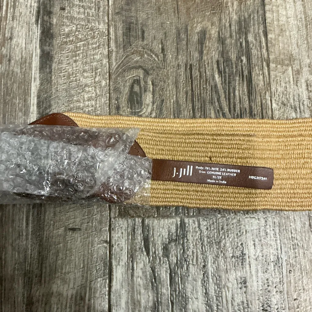 J. Jill Tan and Brown Belt with Buckle Size XL - Image 4