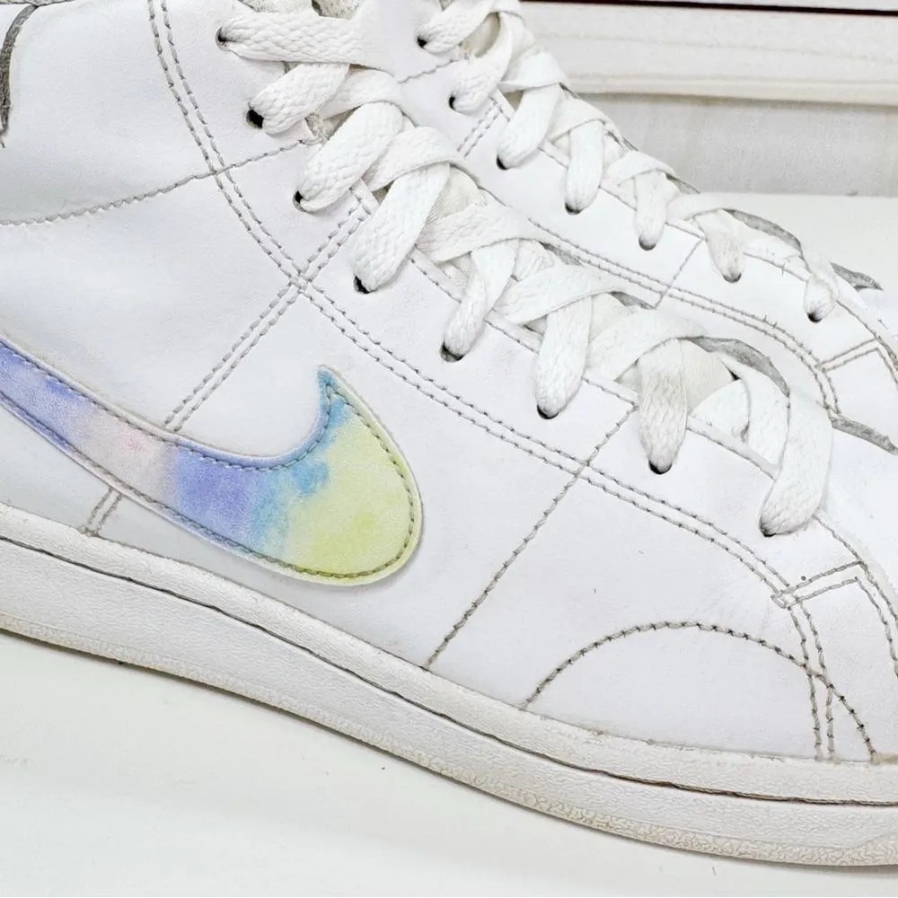 Nike Court Royale 2 Mid Top Sneakers White‎ Multi Women’s 7 DD9670-100 - Image 7