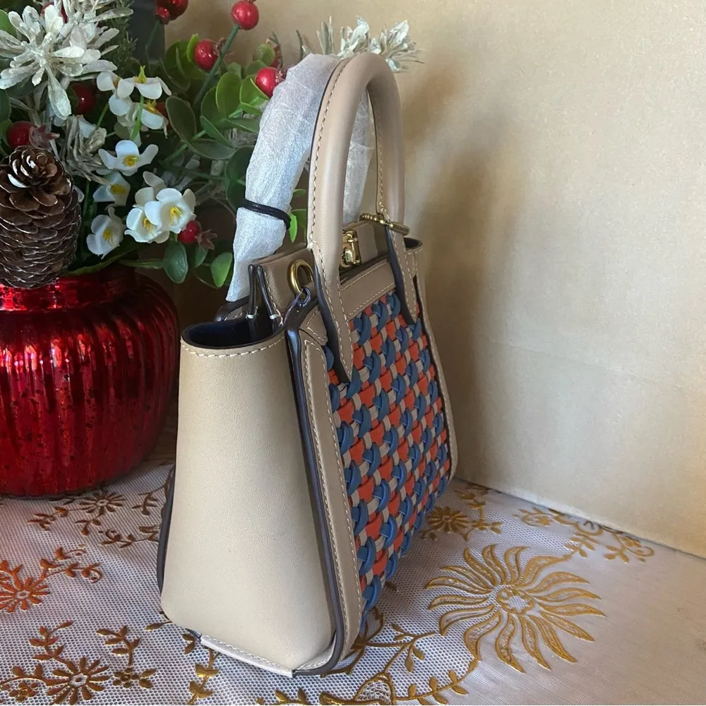 coach Troupe Tote 16 With Weaving - Image 2