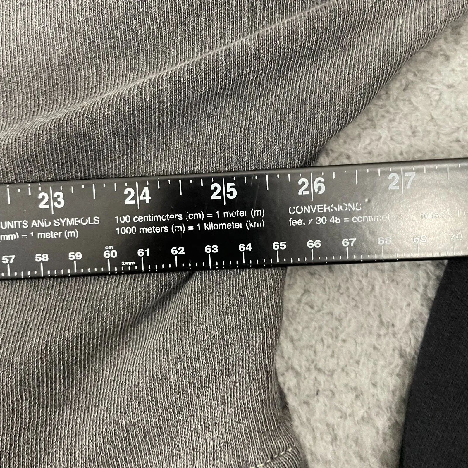 Free People Marlena Dress Women XS Grey Black Ombré Long Sleeve - Image 8