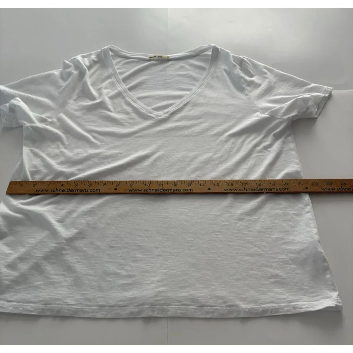 Marine Layer T-Shirt Womens L Boyfriend Relaxed Fit V-Neck Tee Soft Pima Cotton - Image 11