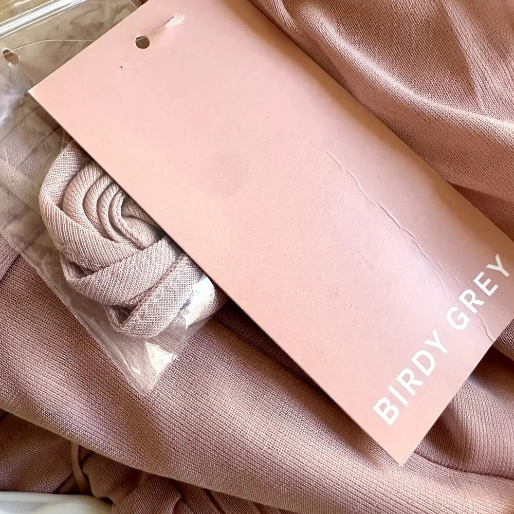 Birdy Grey Chicky Dress Convertible Bridesmaid Lightweight Rose Quartz XL NWT - Image 3