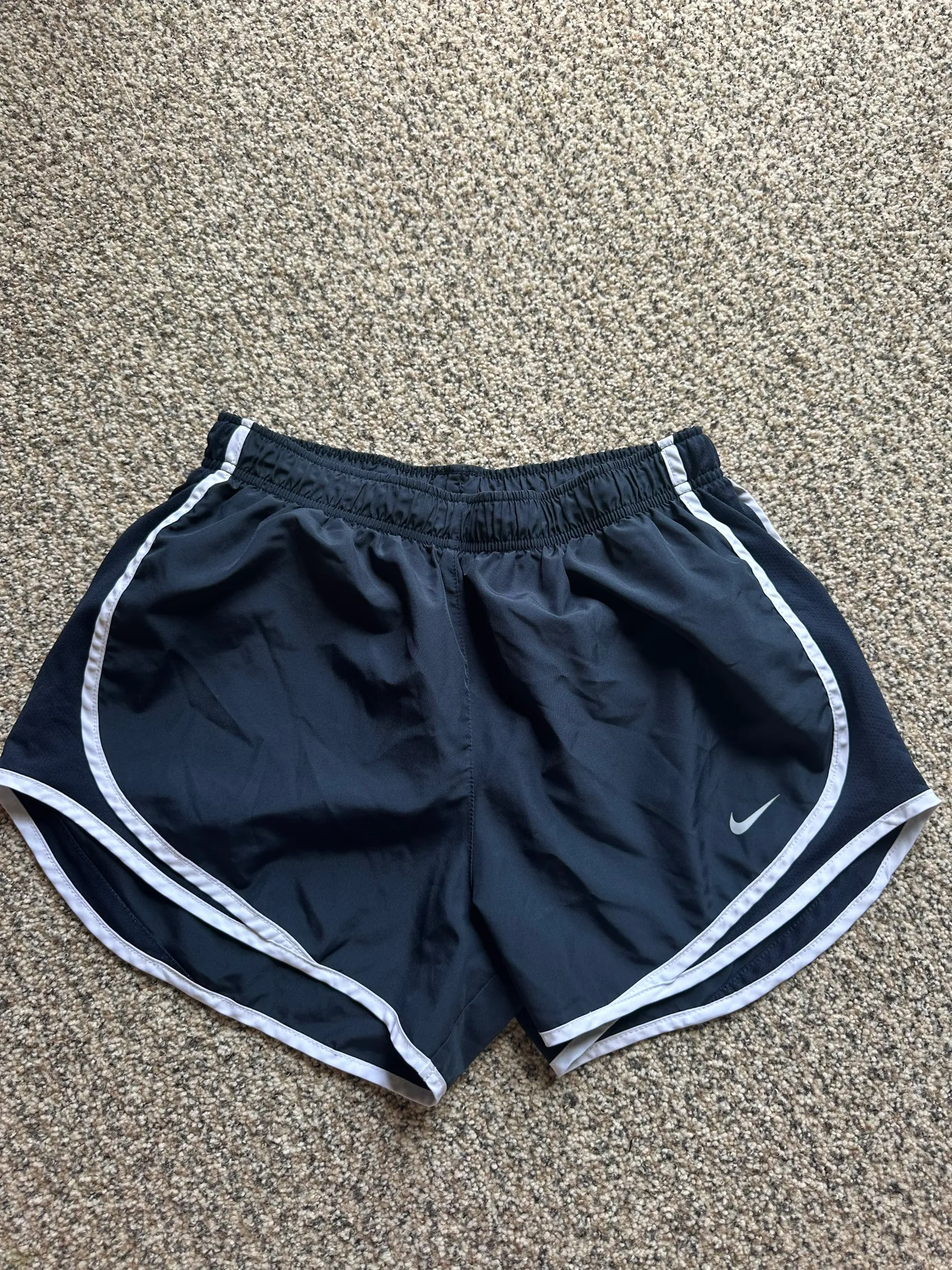 Nike Navy Blue Tempo Shorts - Image 2