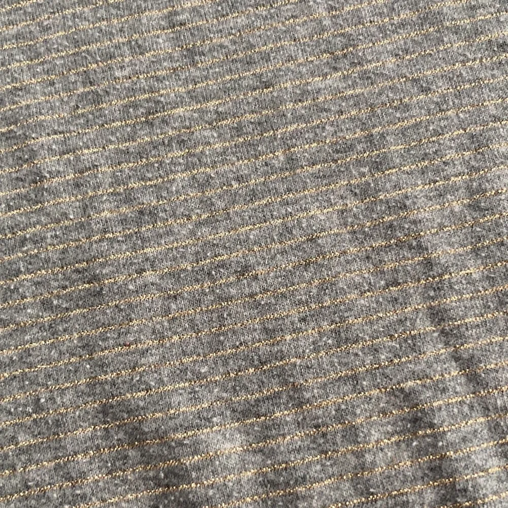 Mossimo Grey Gold Striped Basic Fitted Tank Glitter Bella Swan Elena Gilbert S - Image 4