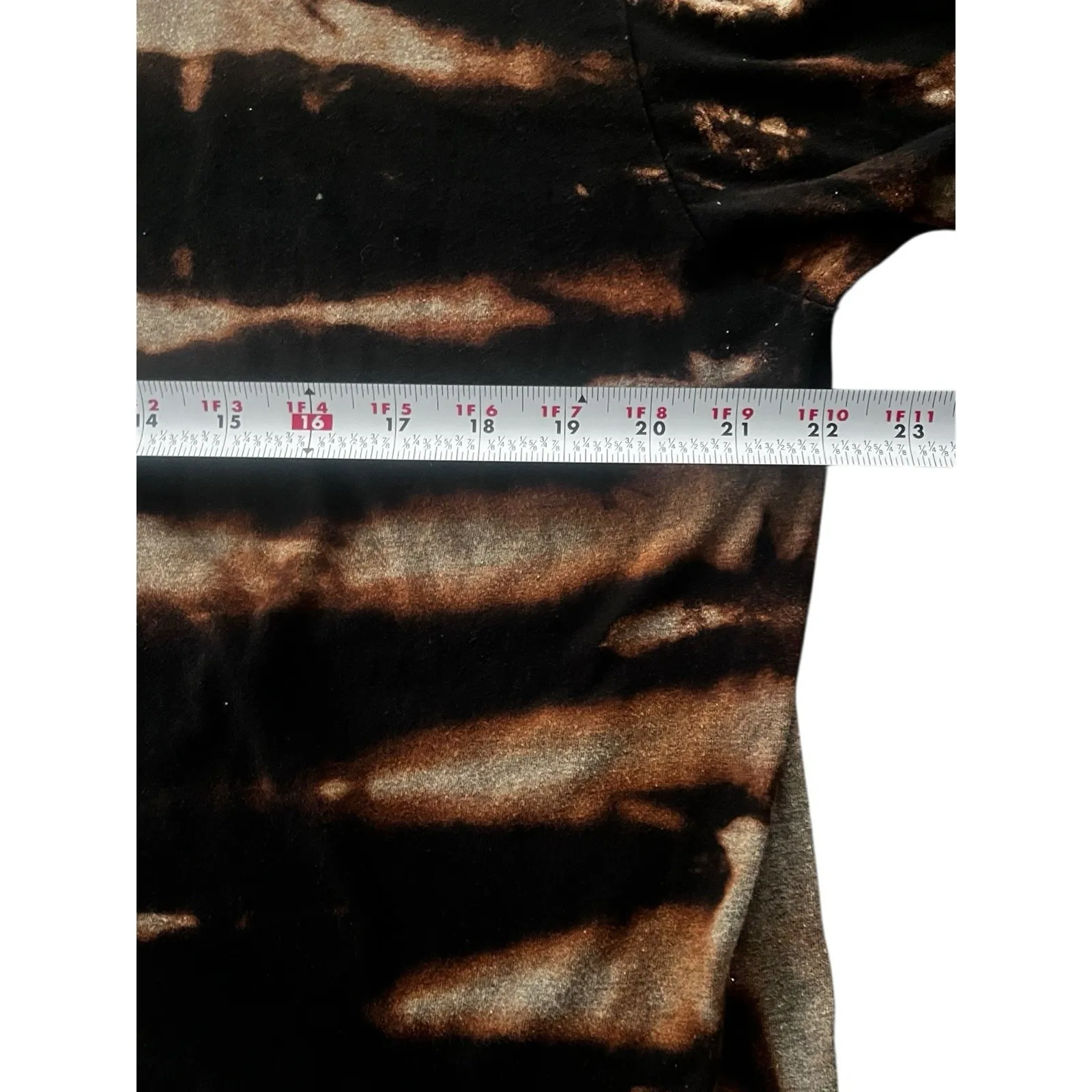 Ghostface Death Tarot Card Custom Bleach Tie Dye Black T - Image 5