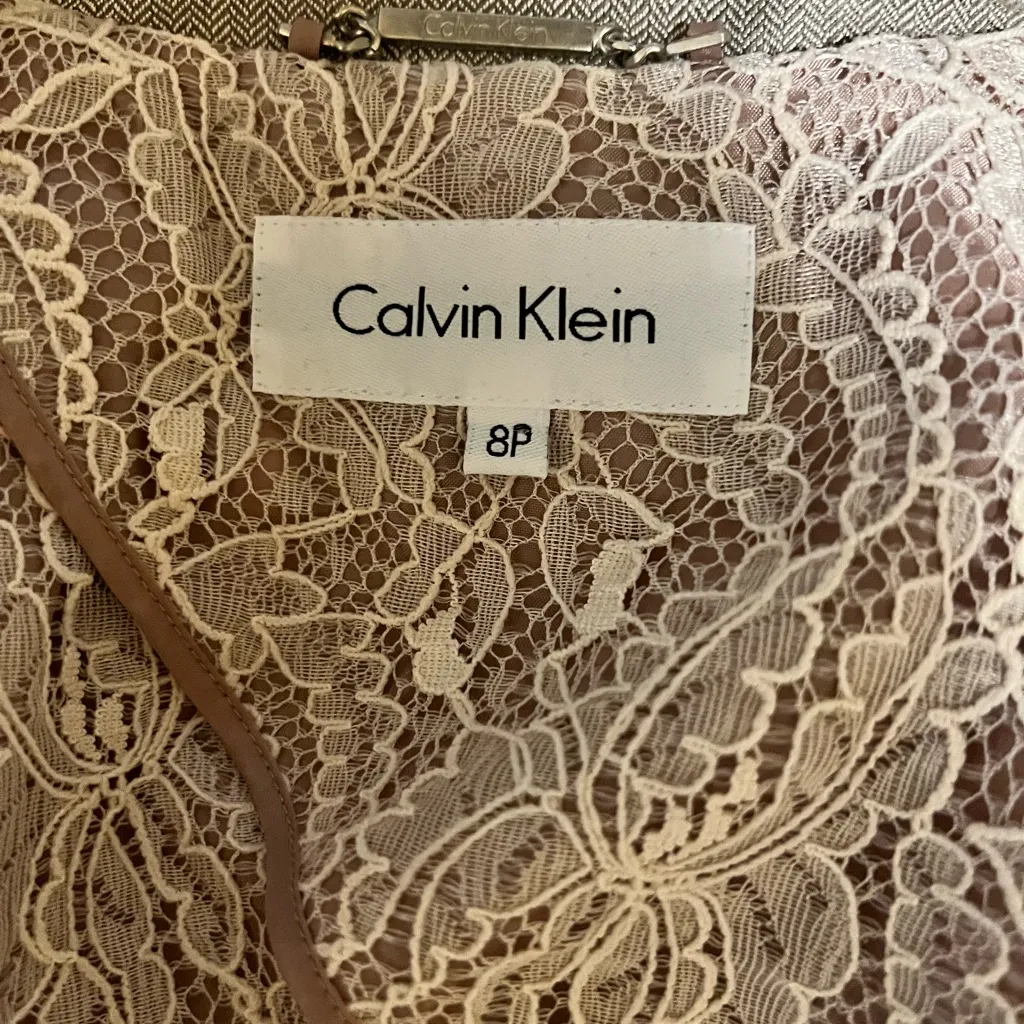 Calvin Klein Light Gray Women's Blazer - Image 5