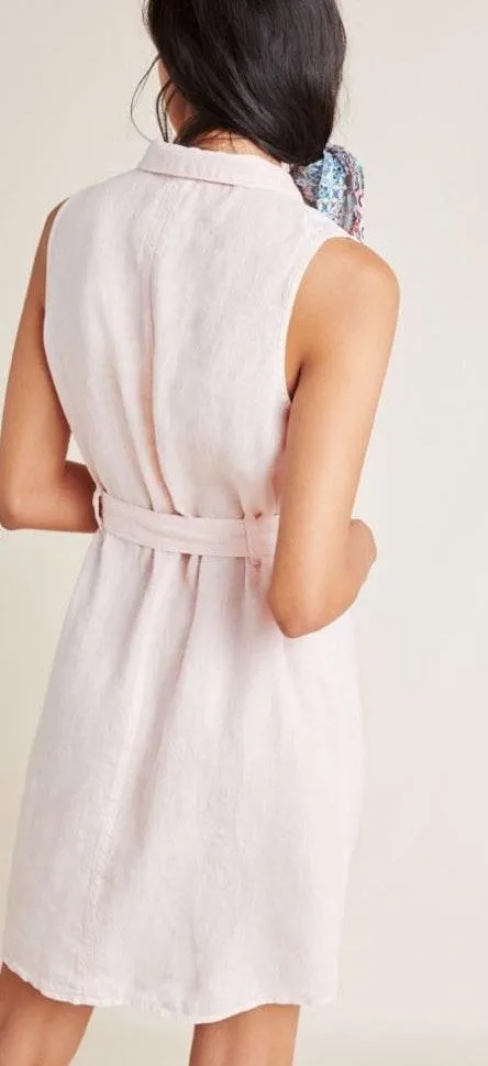 Anthro Cloth & Stone Sleeveless Linen Dress  - Image 2