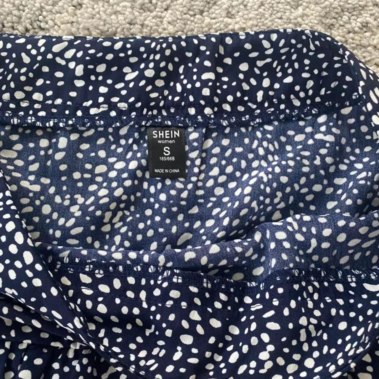 SheIn  Polka Dot Ruffle Mini Skirt - Image 4