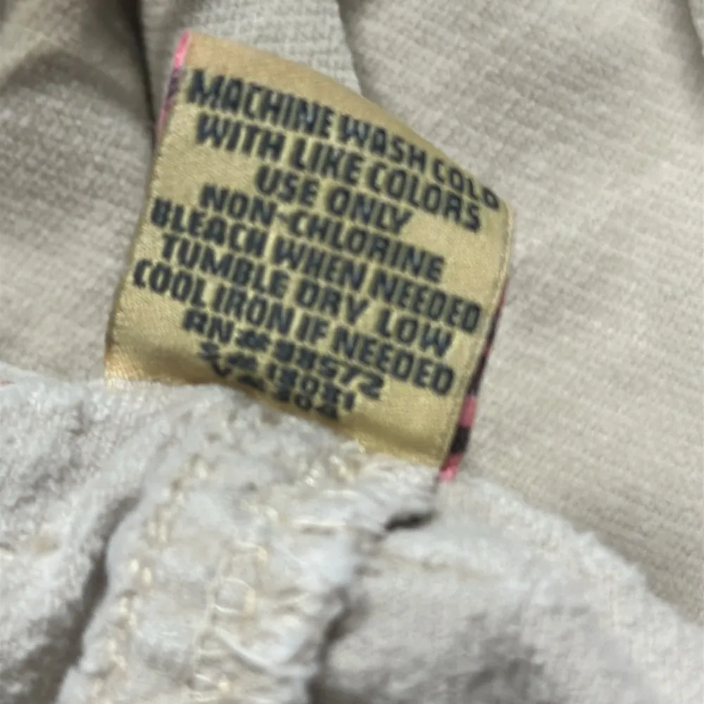 Vintage Steve & Barrys Wide Leg Velour Cotton Spandex 4 Pocket Pants Womens 8 - Image 9