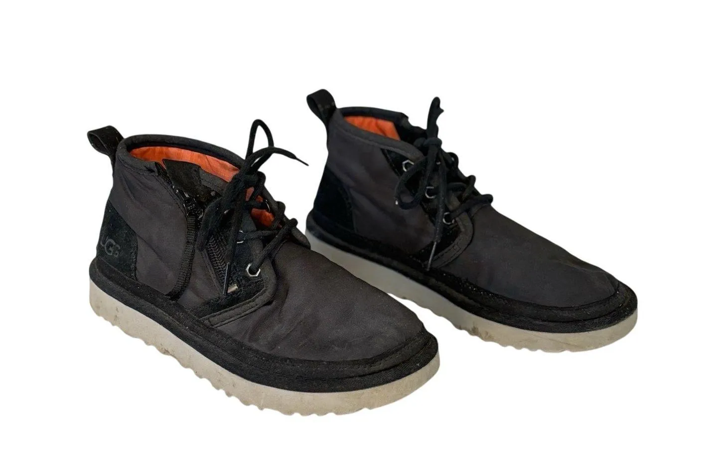 Ugg Neumal Zip Chukka Black Lace Up Zip Boots Zip US 5 - Image 2