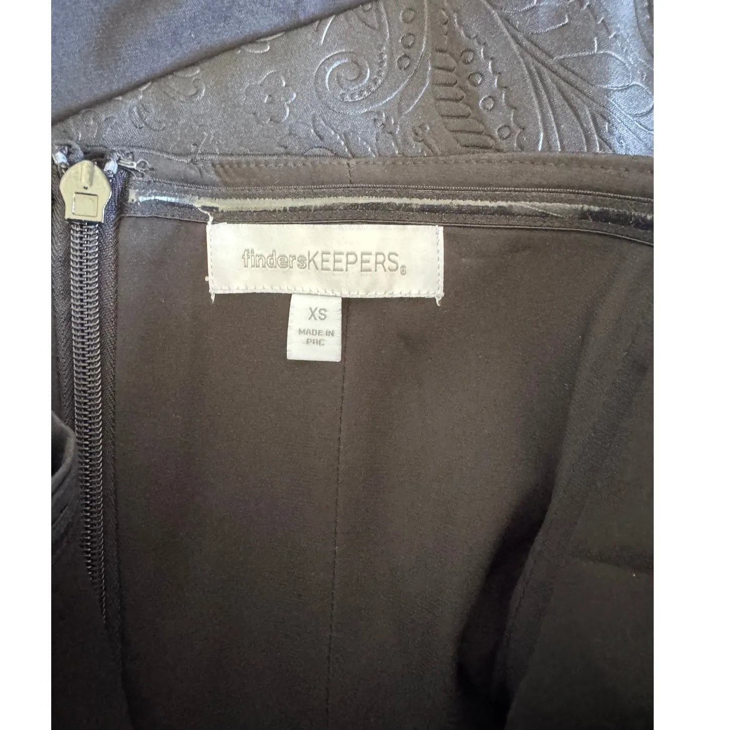 Finders Keepers  Jump The Fall Bustier in Black Size XS - Image 5