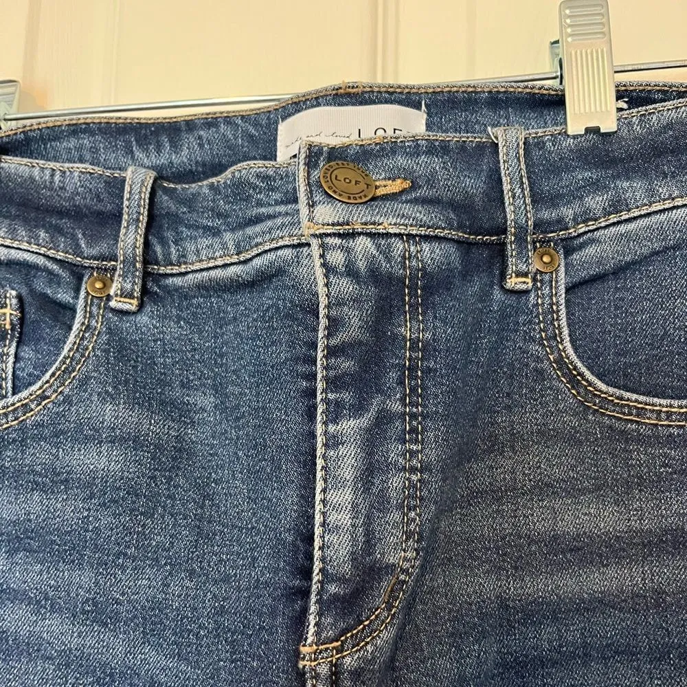 Loft Jeans. Size 8. - Image 3