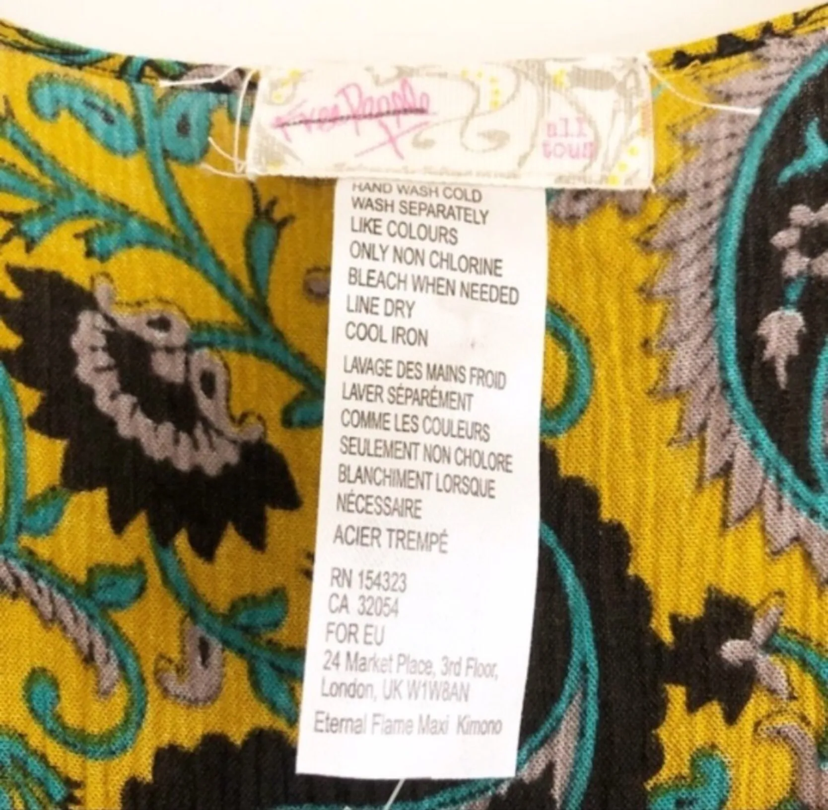 Eternal Flame Maxi Kimono - Image 6