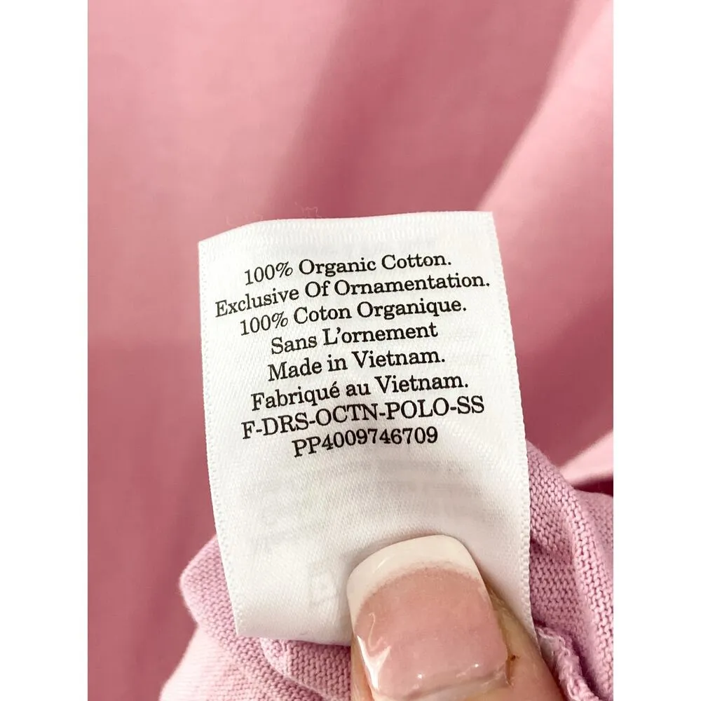 NEW Everlane Pink Collared Shirt Dress siz Small Cotton Preppy Polo Academia - Image 9