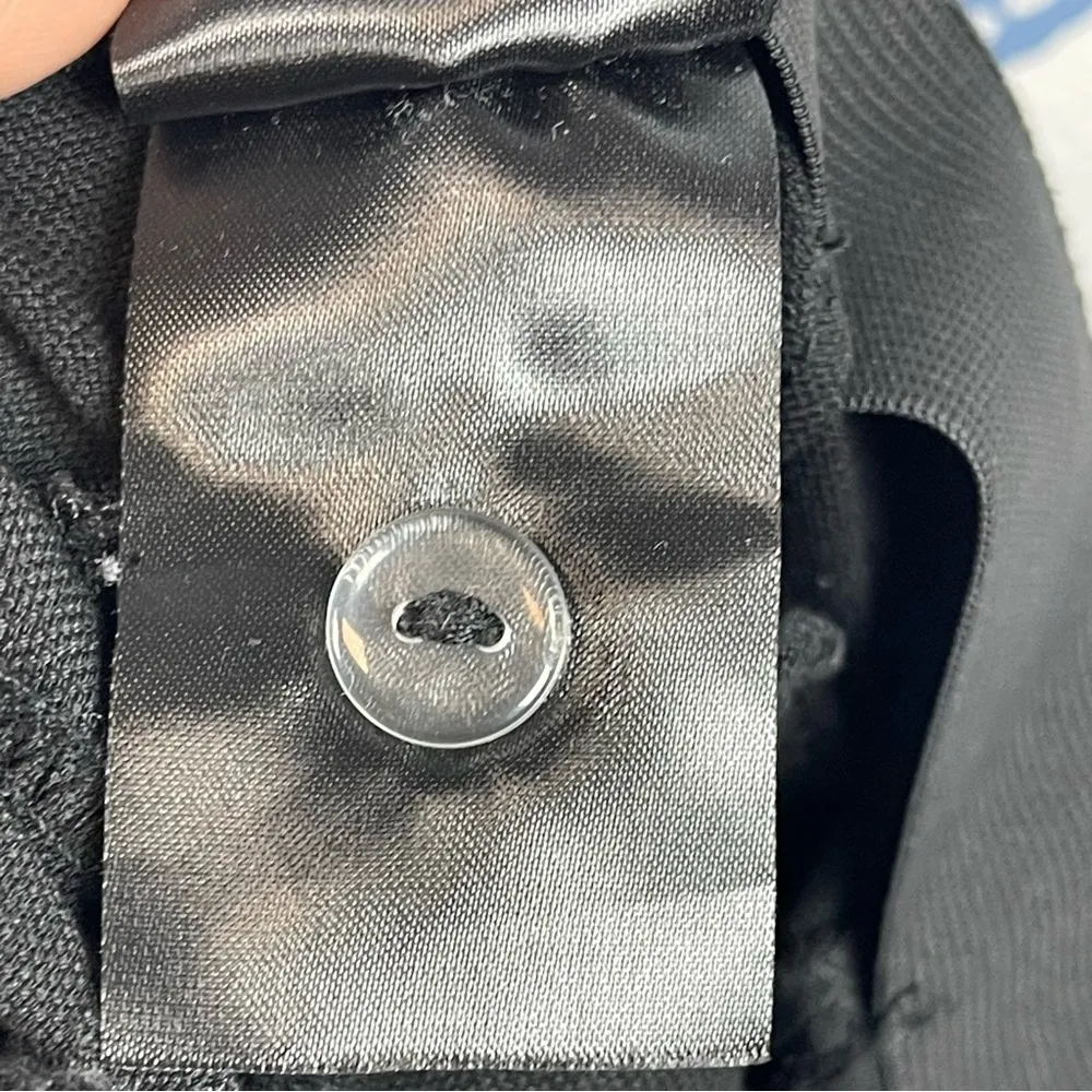 H&M Black Flared Pants SZ:6 - Image 7