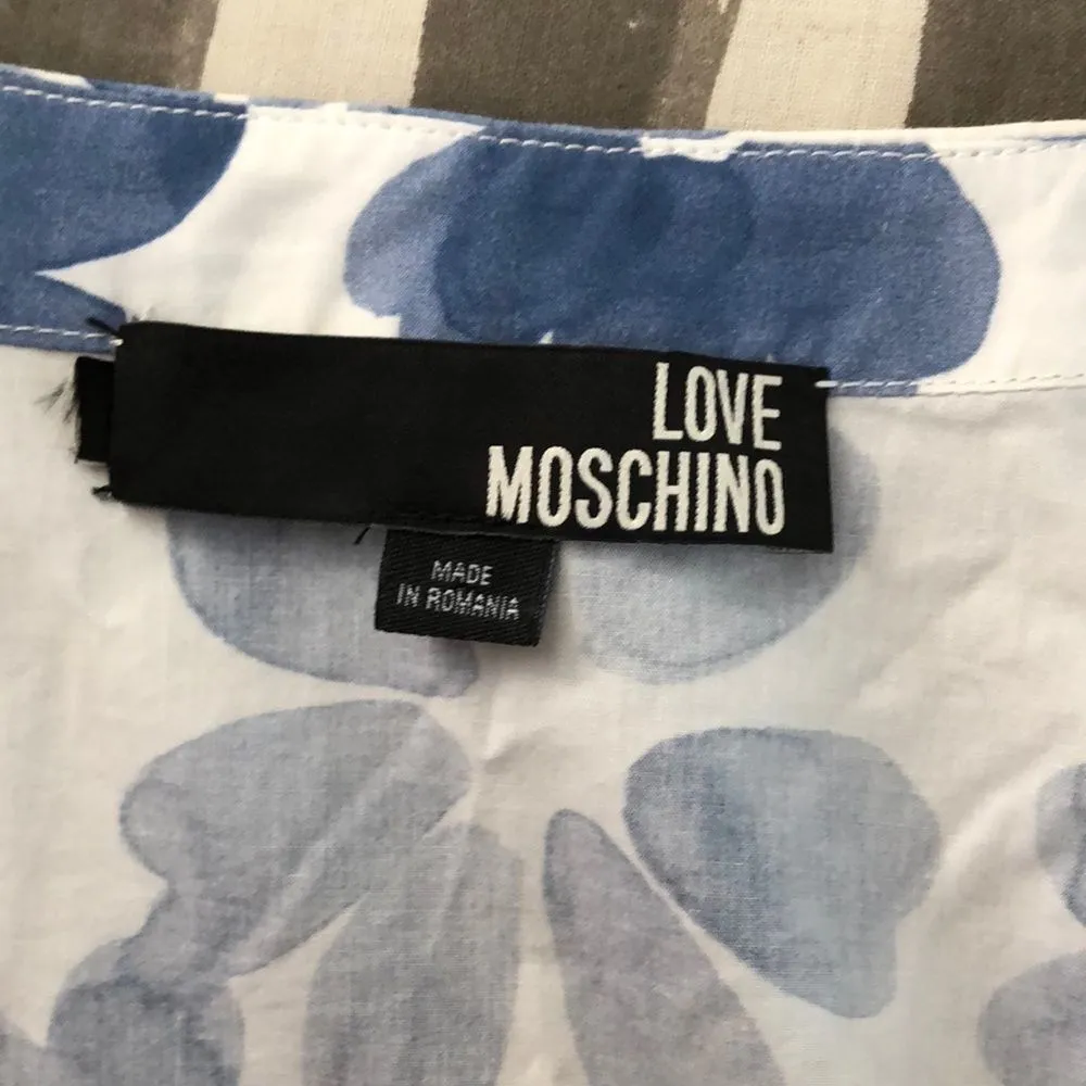 Love MOSCHINO floral drop waist belted sundress - Image 9