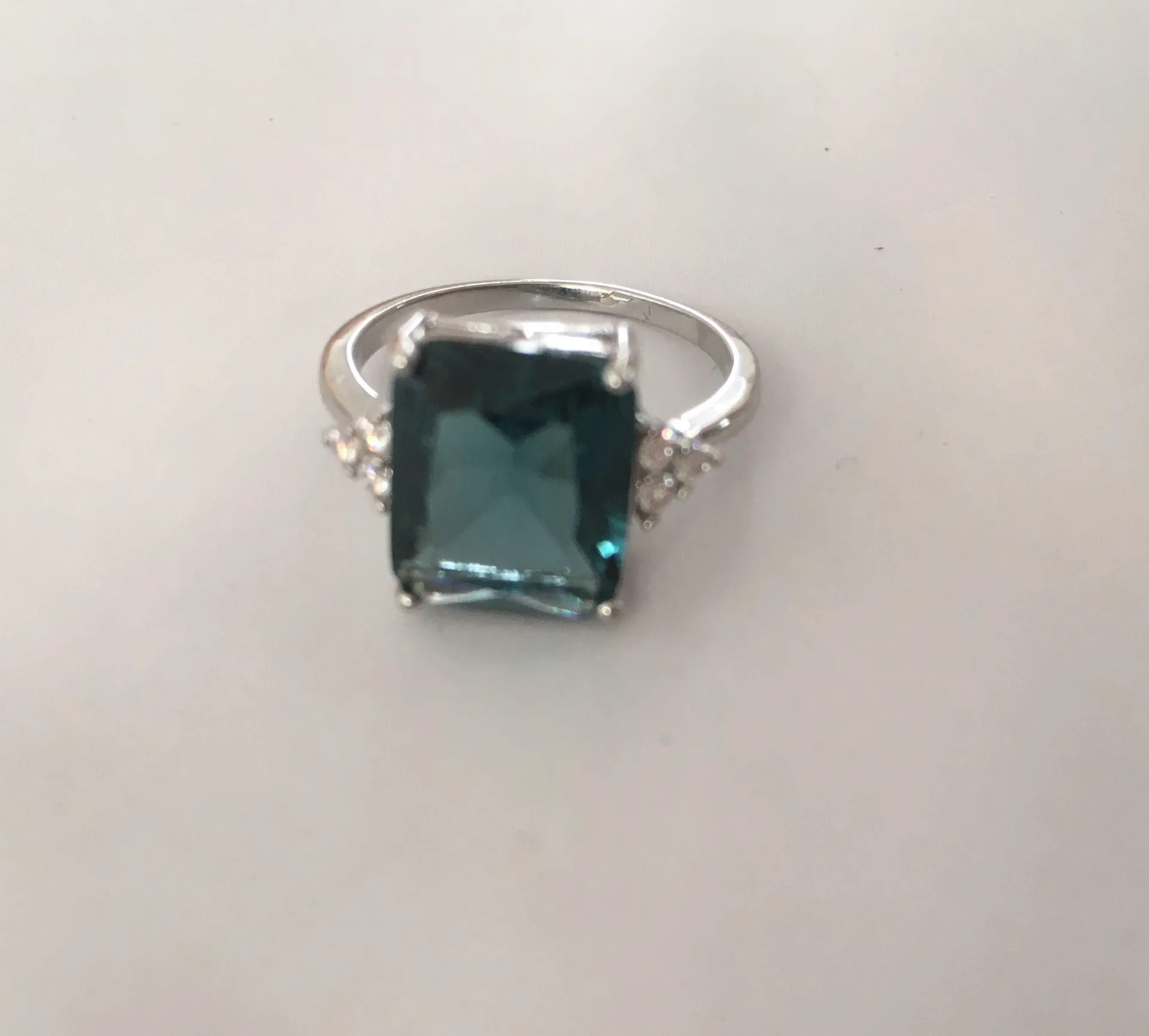 Blue Princess Ring, Size 8 - Image 2