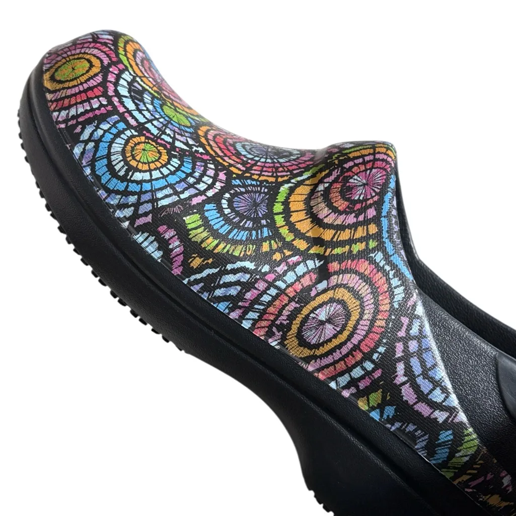 EUC CROCS Neria Pro ll Clogs Mosaic Size 9 - Image 5