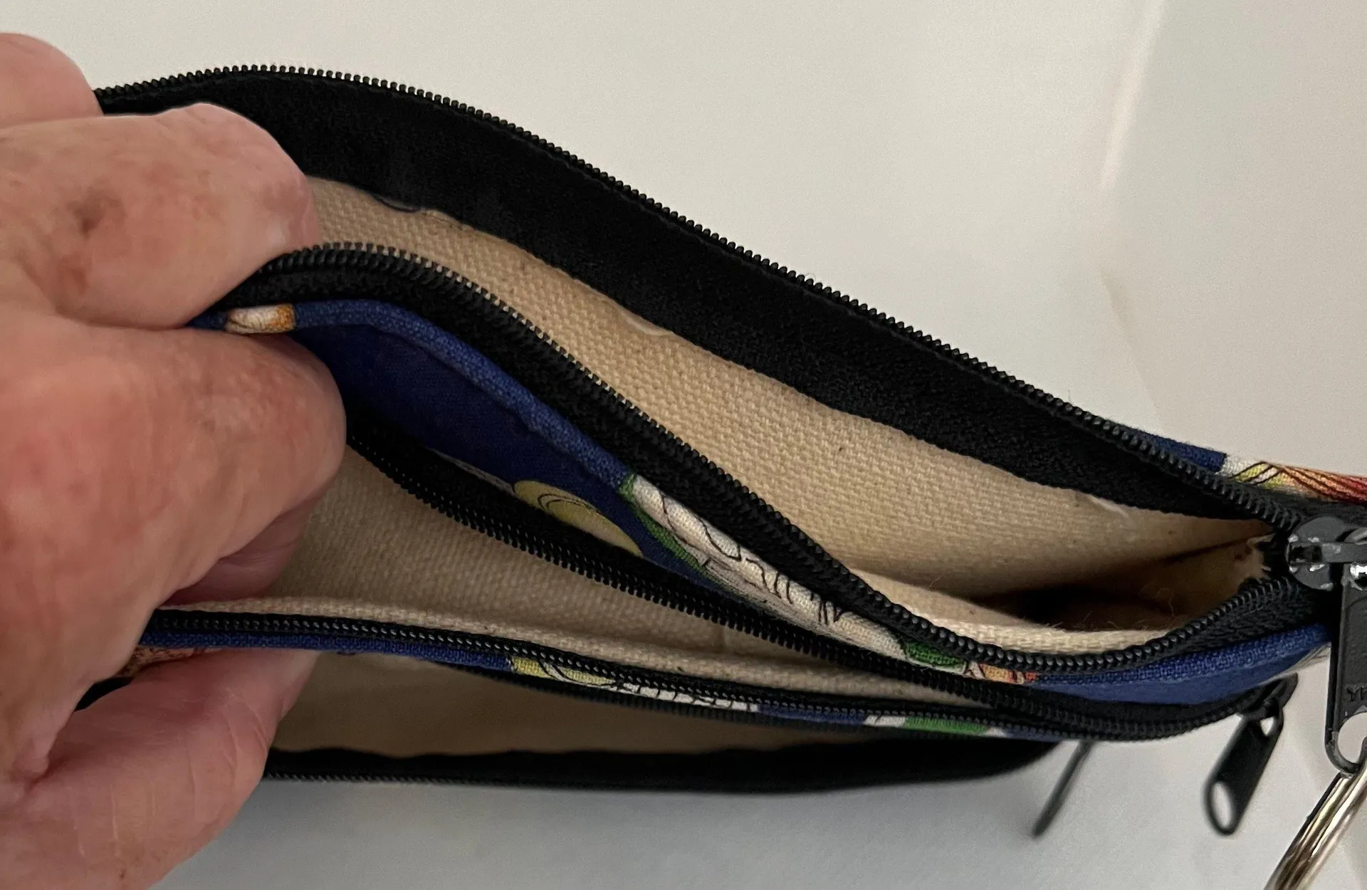 Tennis | small tennis print bag. Blue - Image 7