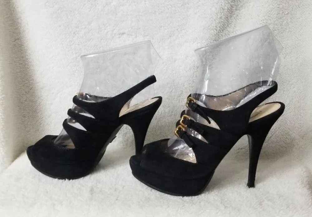 Prada  3 strap slingback heels - Image 2