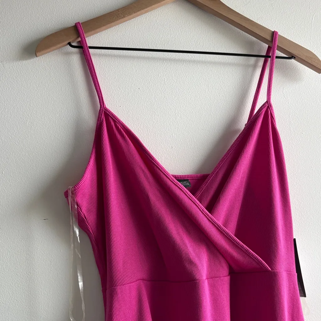 Wild Fable Vibrant Pink Mini Dress - Image 2