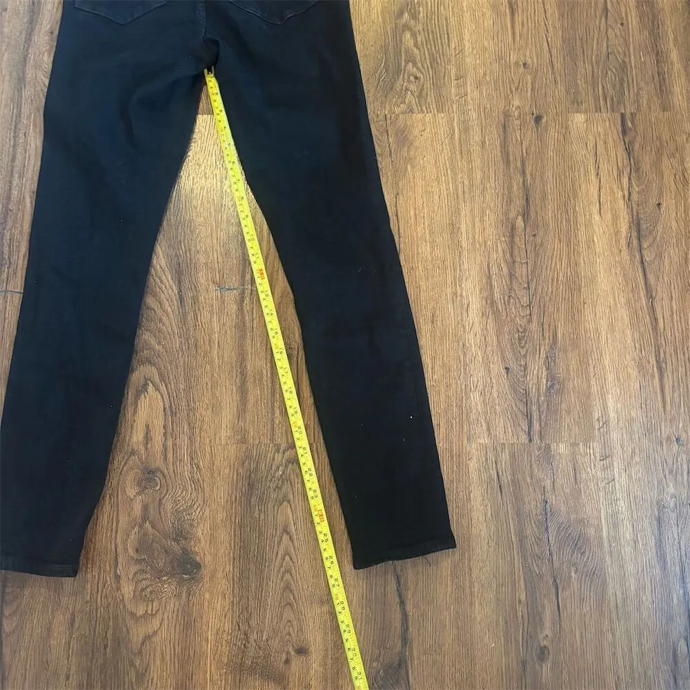 Madewell Roadtripper Skinny Jeans Women's Size 28 Black Stretch Denim - Image 10