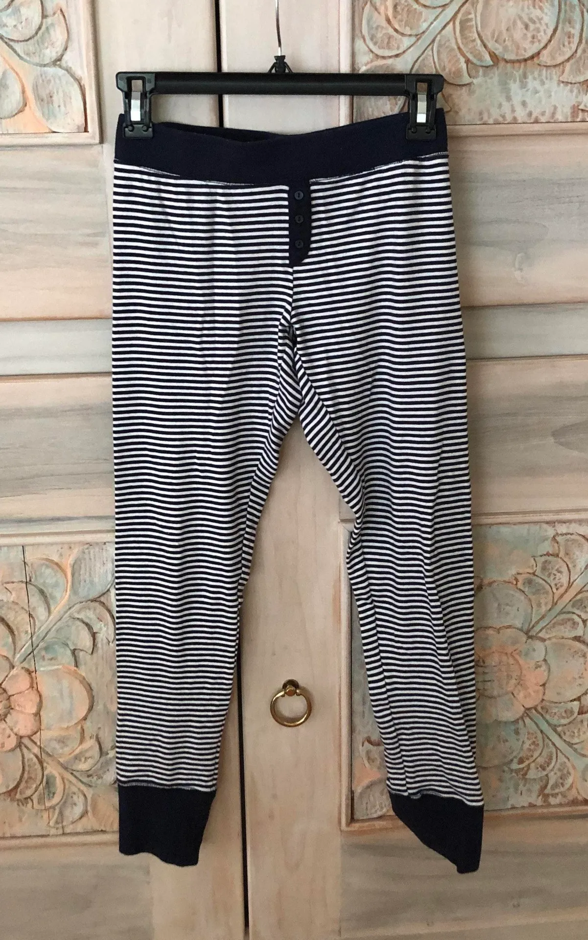 Black White Striped Lounge Set - Image 6