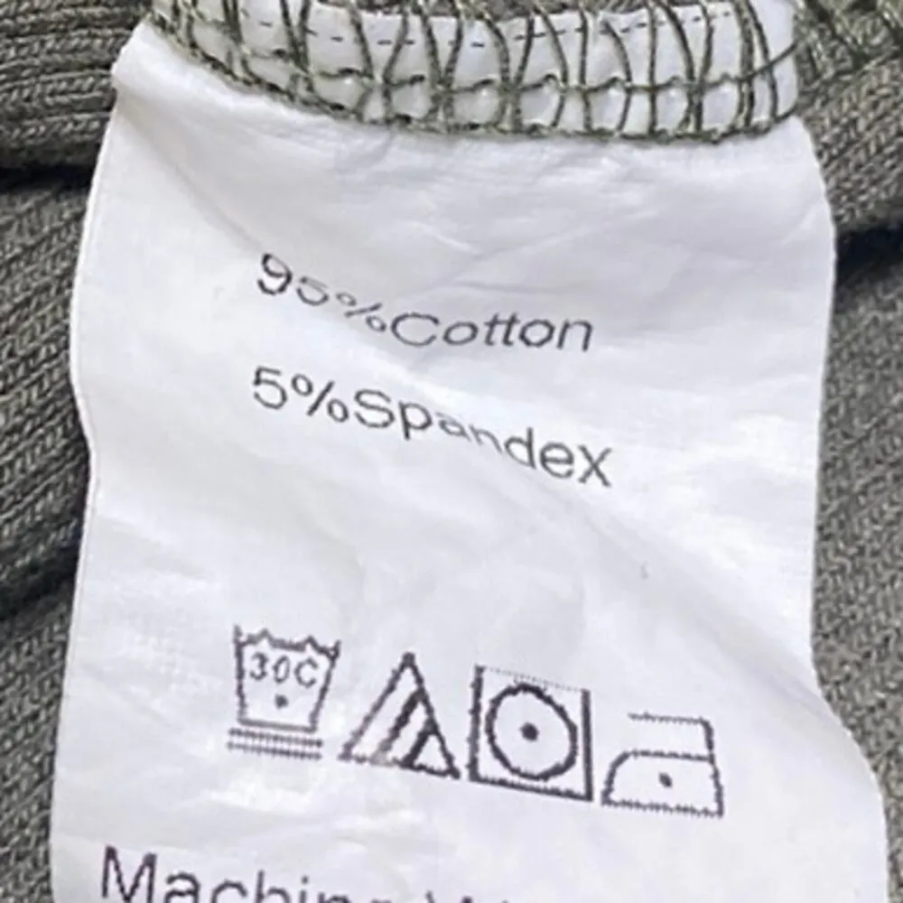 Princess Polly Green Ribbed Knit Sleeveless Cami Camisole Tank Crop Top Size 6 - Image 4