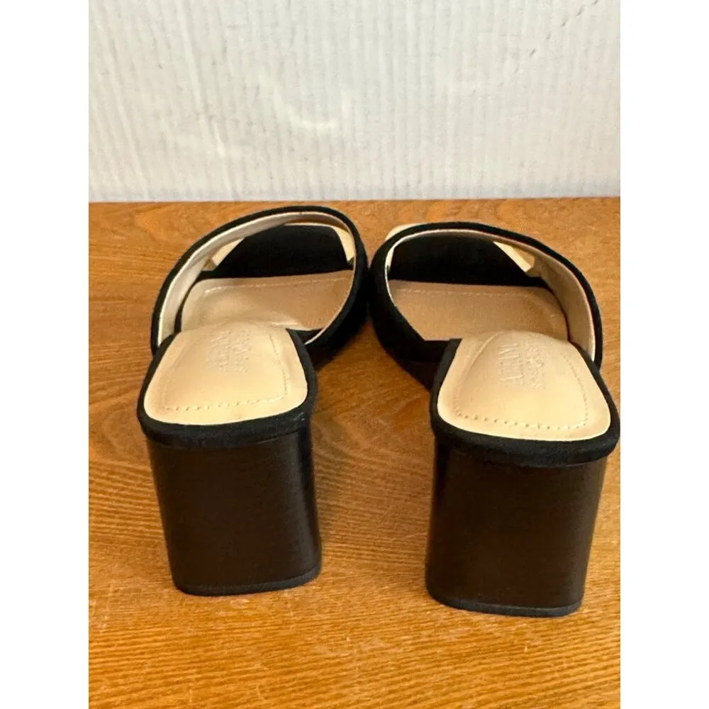 Alfani Laurital Women's Dress Shoes Black Gold Trim  Size 7 Sku 2883 EUC - Image 12