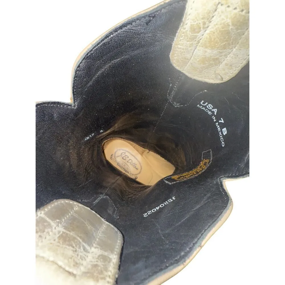 J.B. Dillon Reserve Boots Women’s Sz. 7 White - Image 10