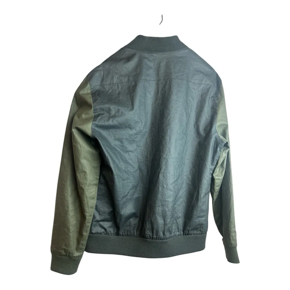 Five Four Bomber Jacket Mens Size‎ Large Two Toned Blue Black - Image 3