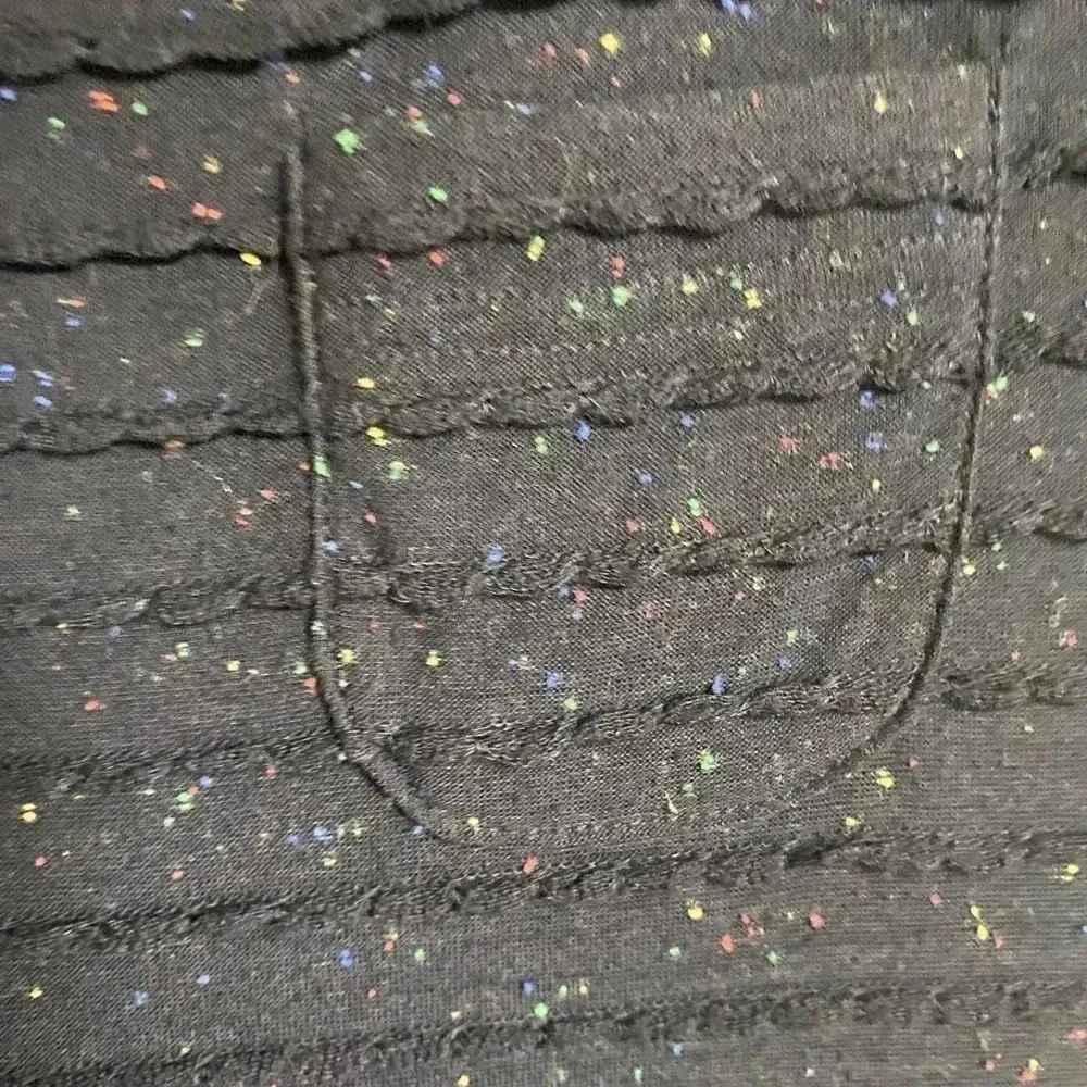 Yumi Kim for Anthropologie Black Multicolor Speckled Dress Size Small Fit &Flare - Image 4