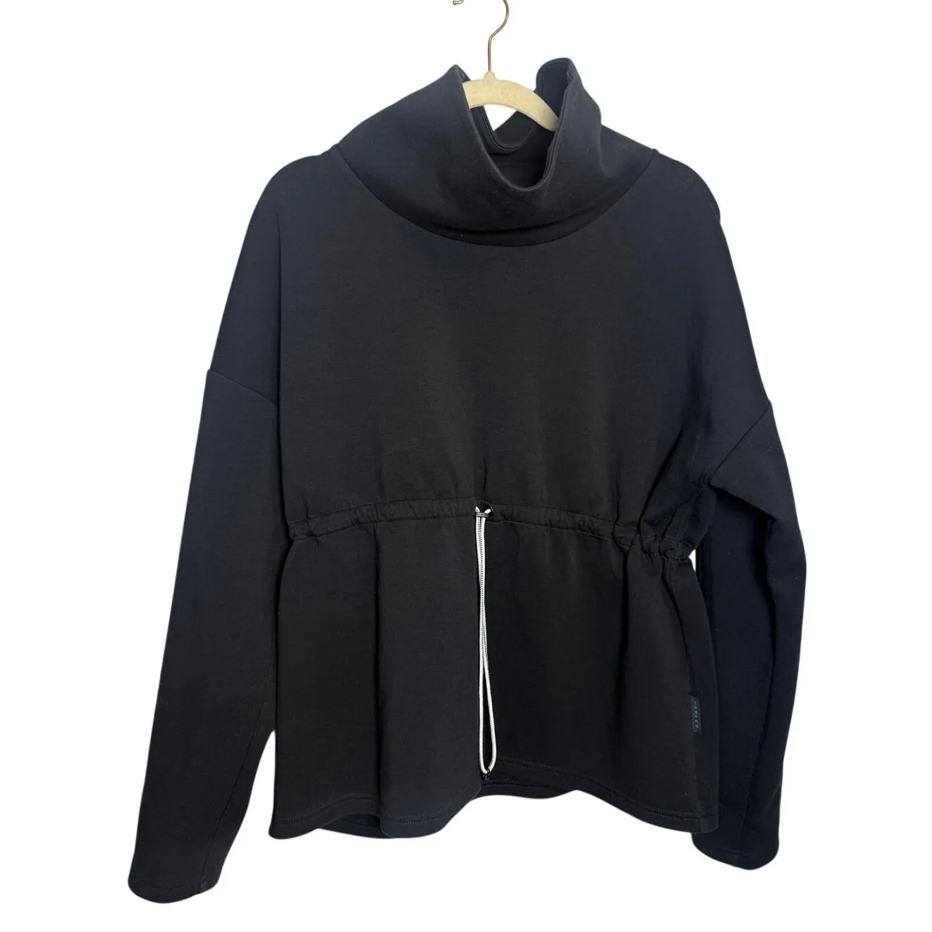 Varley Barton Funnel Neck Drawstring Sweatshirt Women’s Sz. S - Image 4