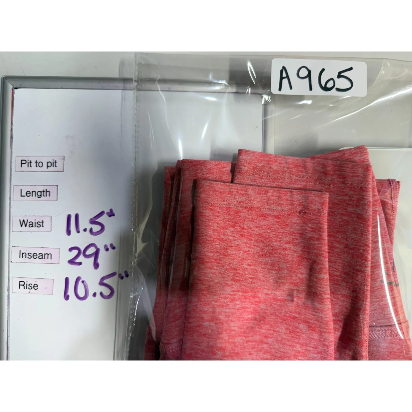 Beyond Yoga Women Sz M Pink Spacedye High Waisted Midi Legging‎ Athletic Gym - Image 6