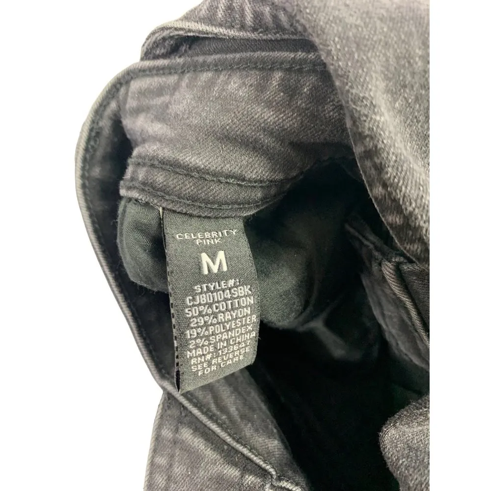 Celebrity Pink Women's Black Distressed Jumper - Image 6