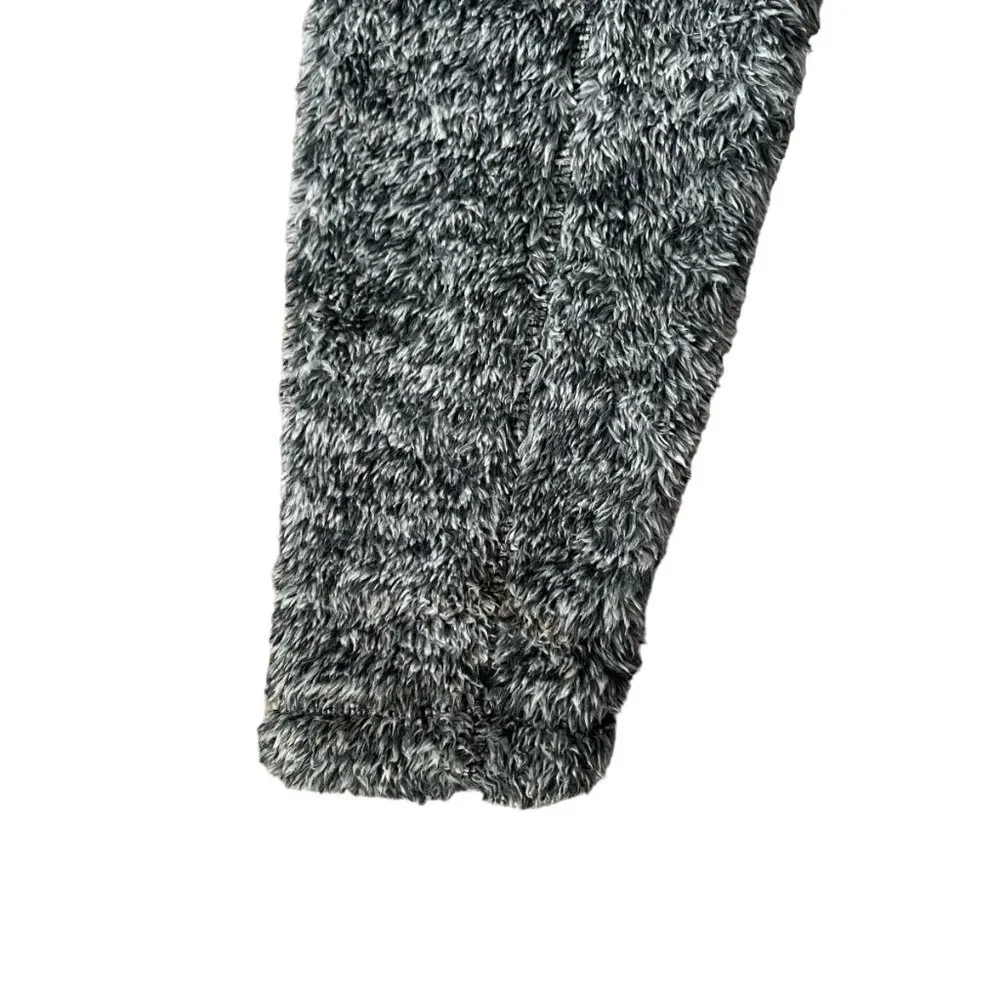 Alpine Sherpa women's M gray quarter zip pullover long sleeve zip up collared Size M - Image 8