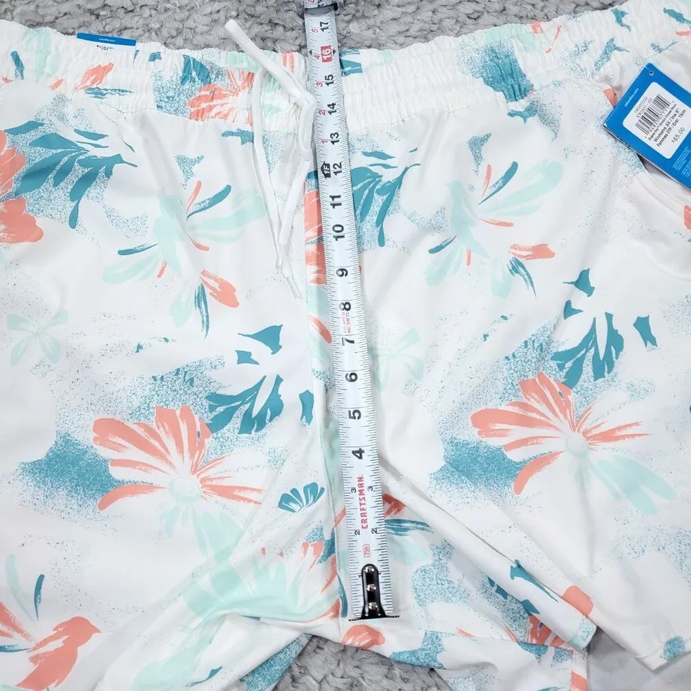 Columbia Bogata Bay Printed Stretch Shorts Floral Tropical Women's Plus Size 3X - Image 9