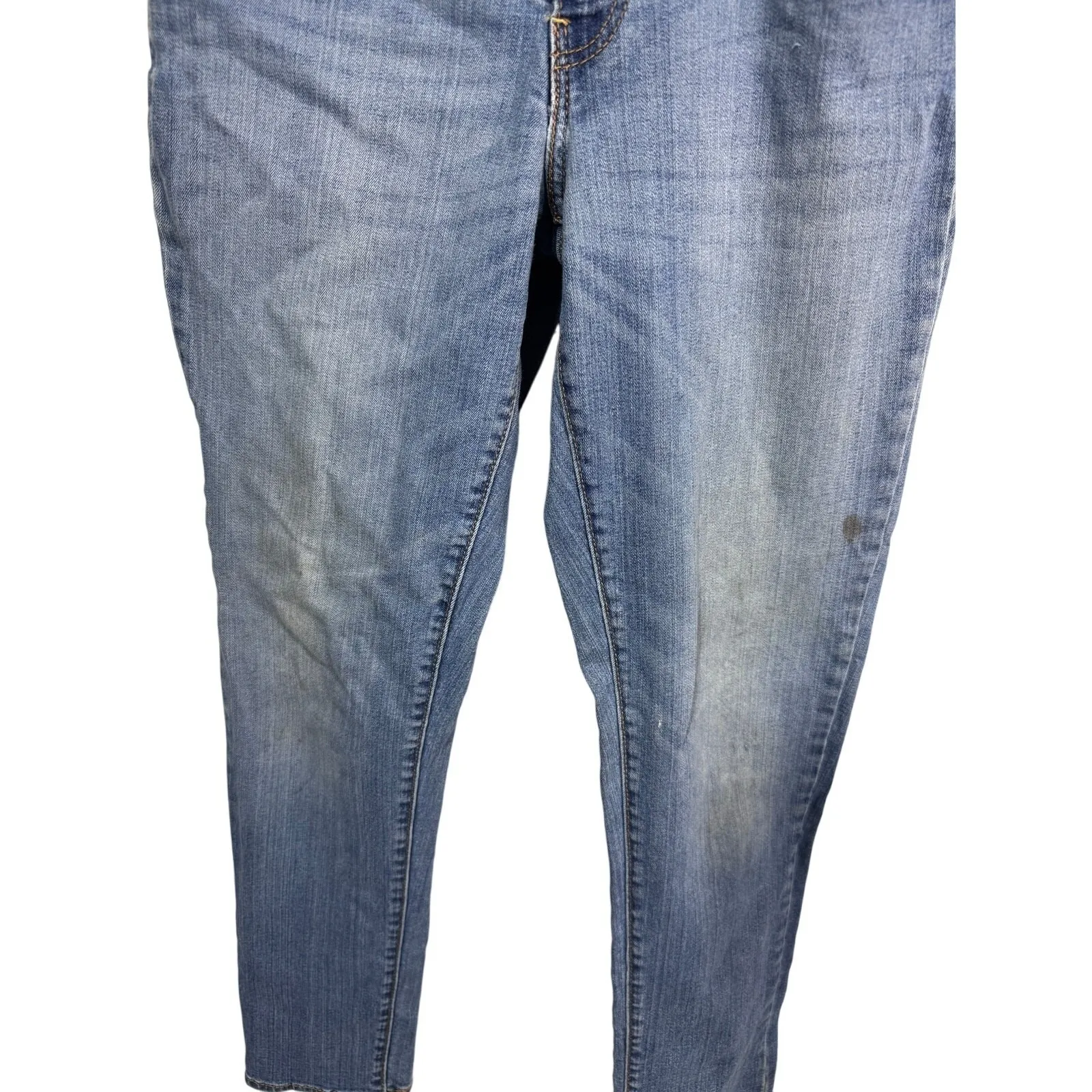 Levi's 529 Curvy Skinny Leg Mid Rise Stretch‎ Jeans Medium Wash Women's 8M Y2K - Image 4