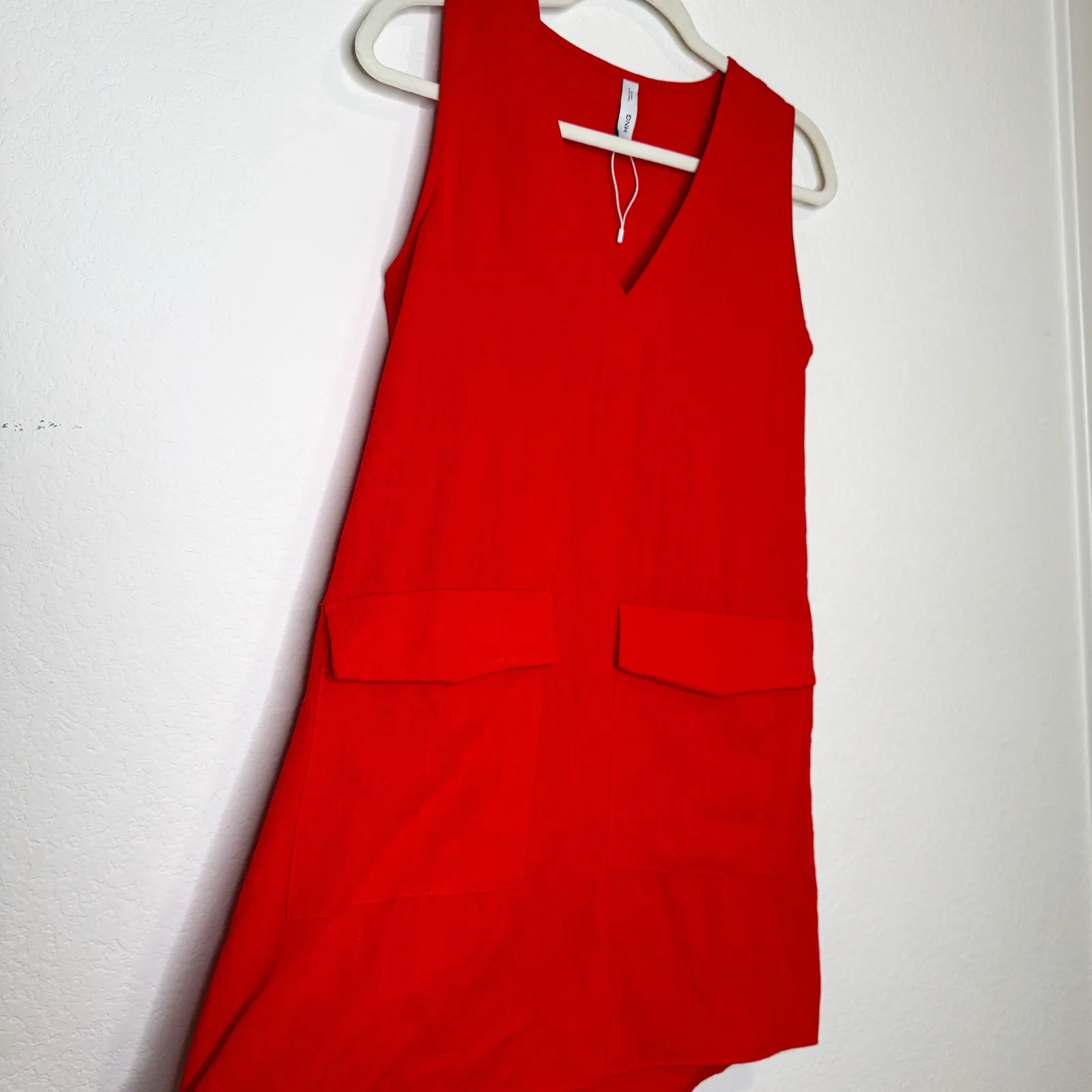 Mango Red Mini Dress - Image 8
