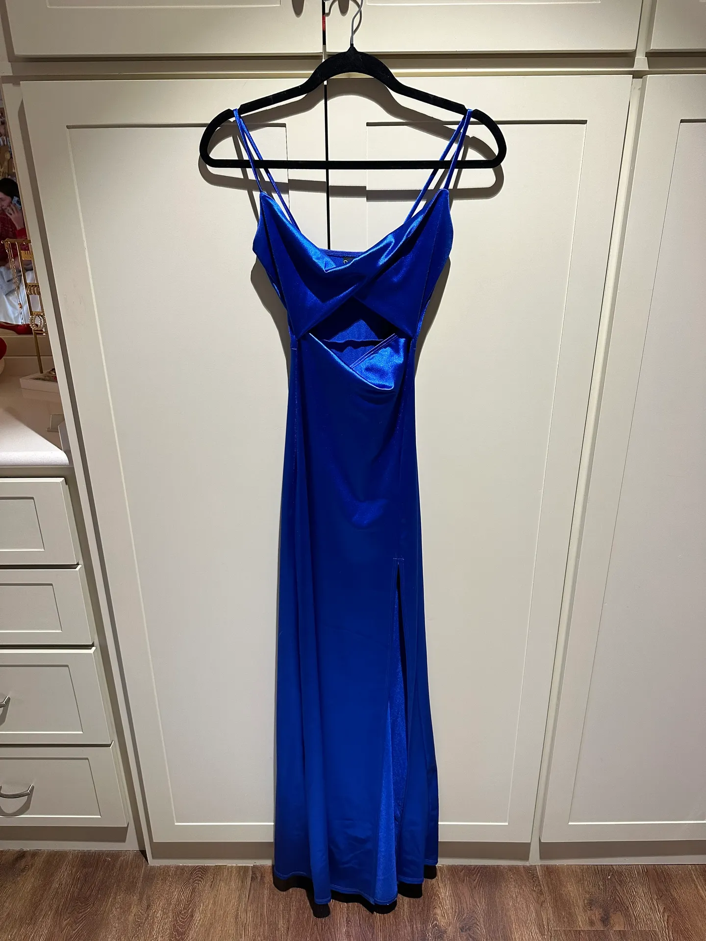 Satin Maxi Dress - Image 2