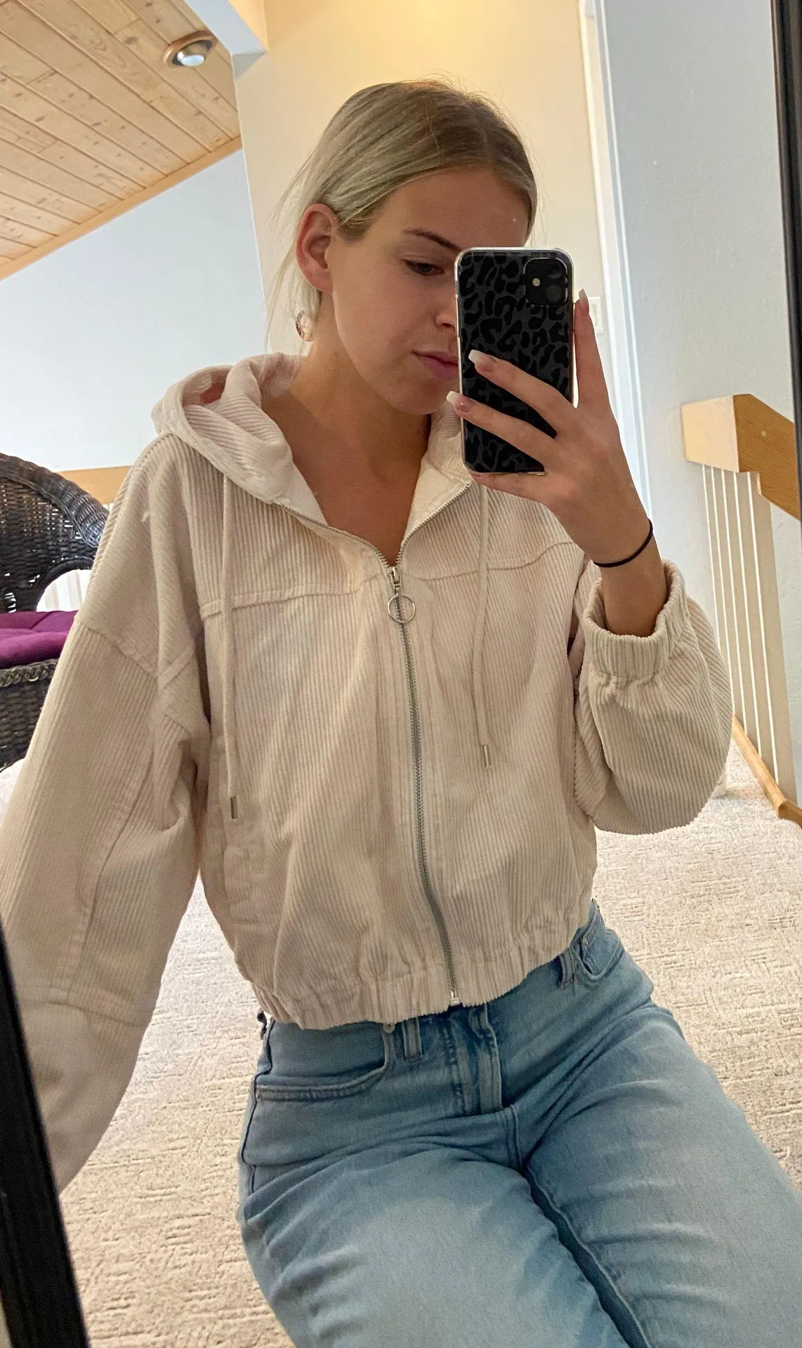 Forever 21 Cropped Jacket - Image 2