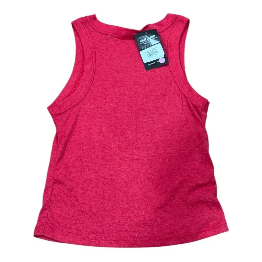 Where I’m From ATL Graphic Tank Top Red USA Made Medium NWT Atlanta Georgia - Image 4