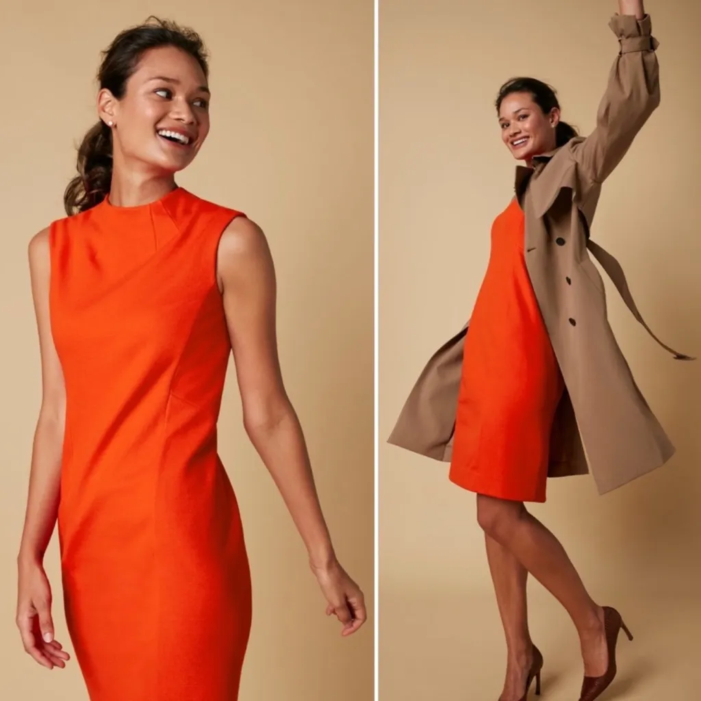 NEW MM Lafleur The Greenlay Dress—Textured Ponte 10 - Image 2