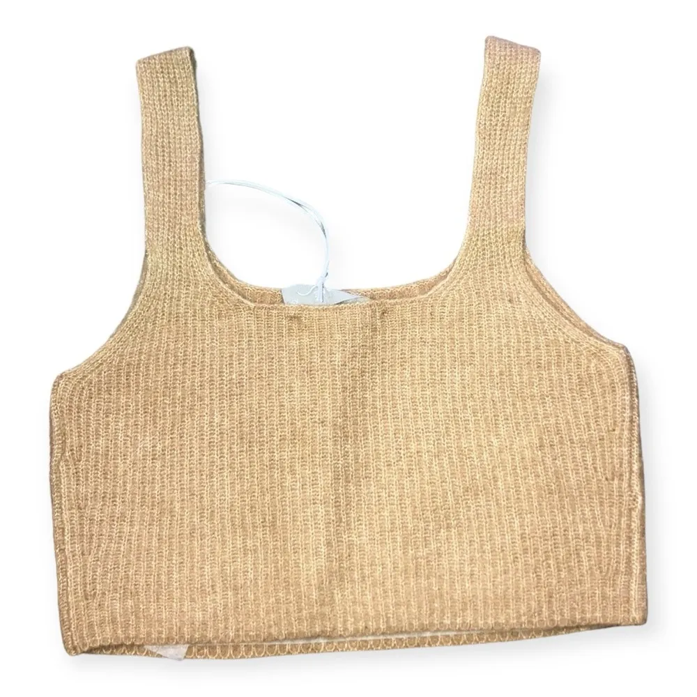 Everlane women’s cozy stretch tank in camel - Image 2