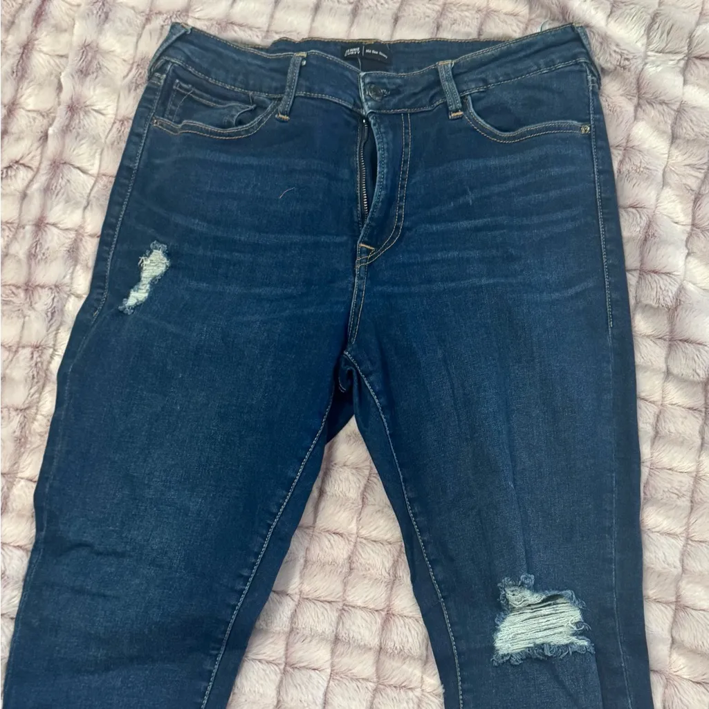 True Religion Jeans Womens  JenniCurvy Mid Rise Super Skinny Stretch Sz 30 - Image 2