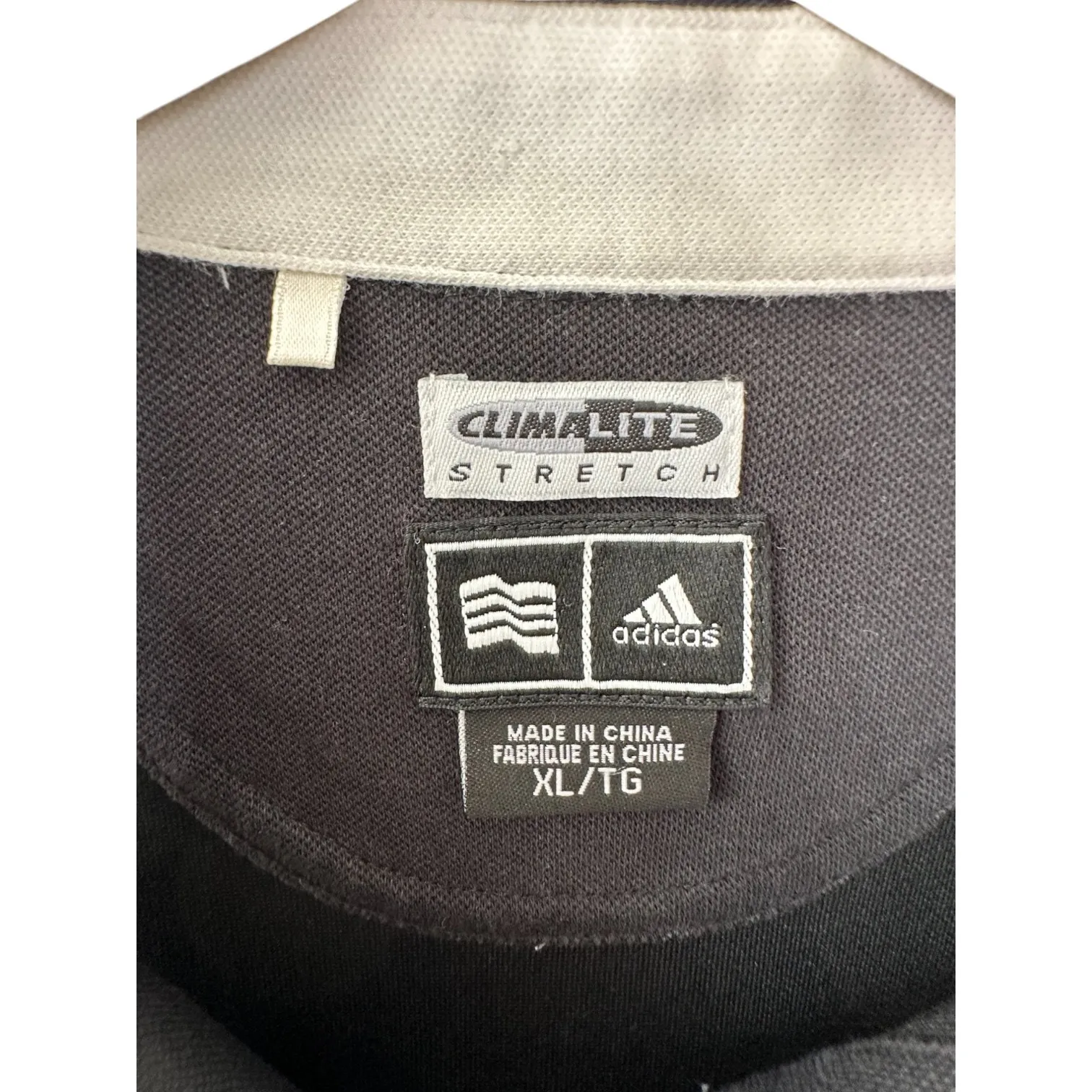 Adidas Climalite Stretch Black Sleeveless Polo Shirt Women's XL - Image 5