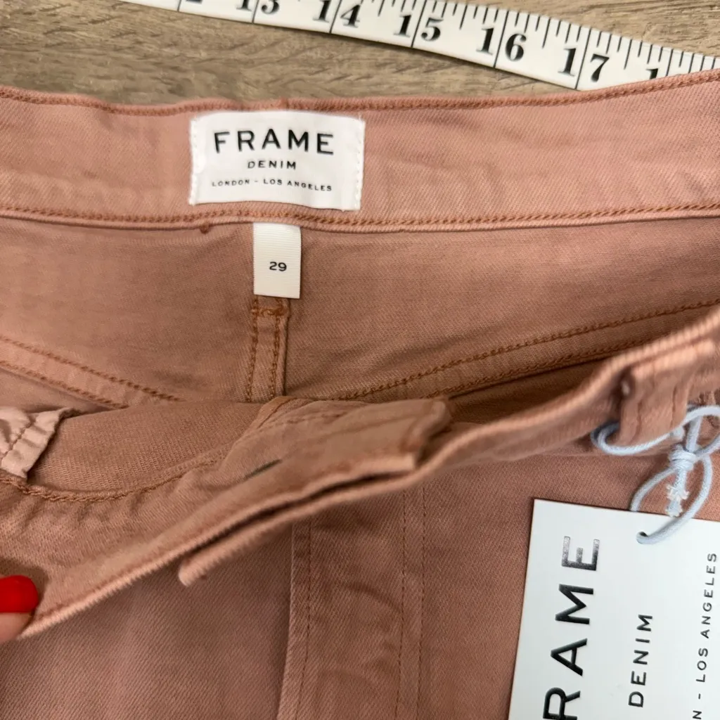 FRAME Denim Le Mini‎ Skirt Foliage size 29 NWT - Image 9