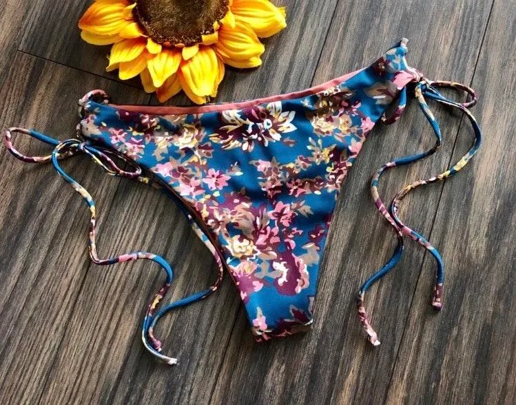 TAVIK  Terrace Floral Bikini Bottom LARGE - Image 4